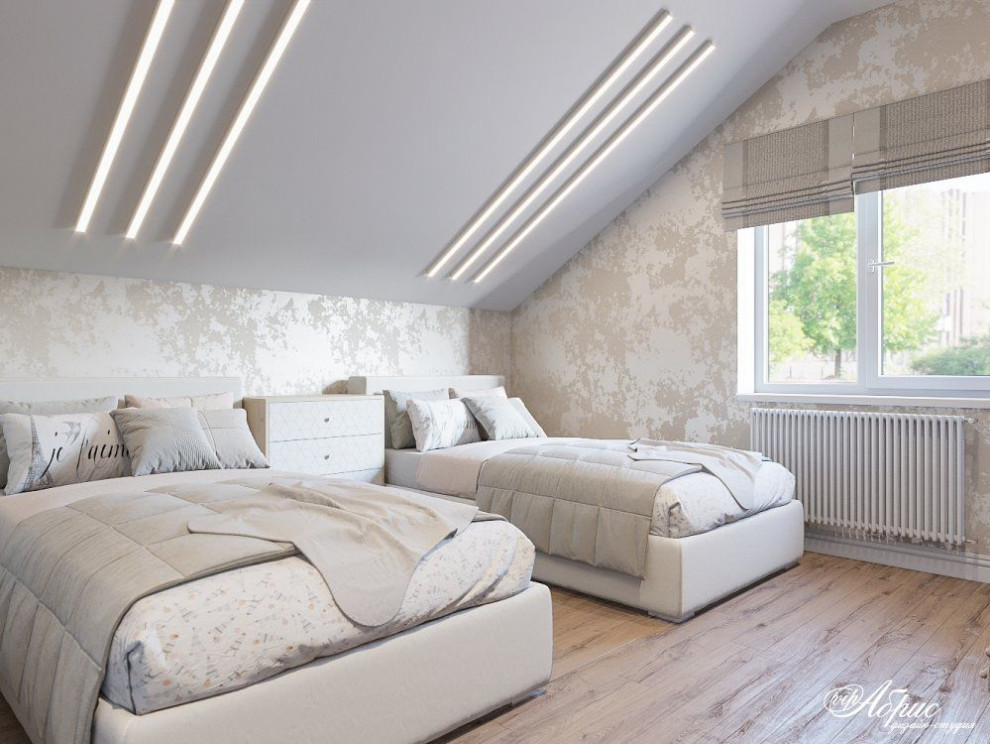 Дизайн мансардного этажа частного дома (с.Кузьминское)