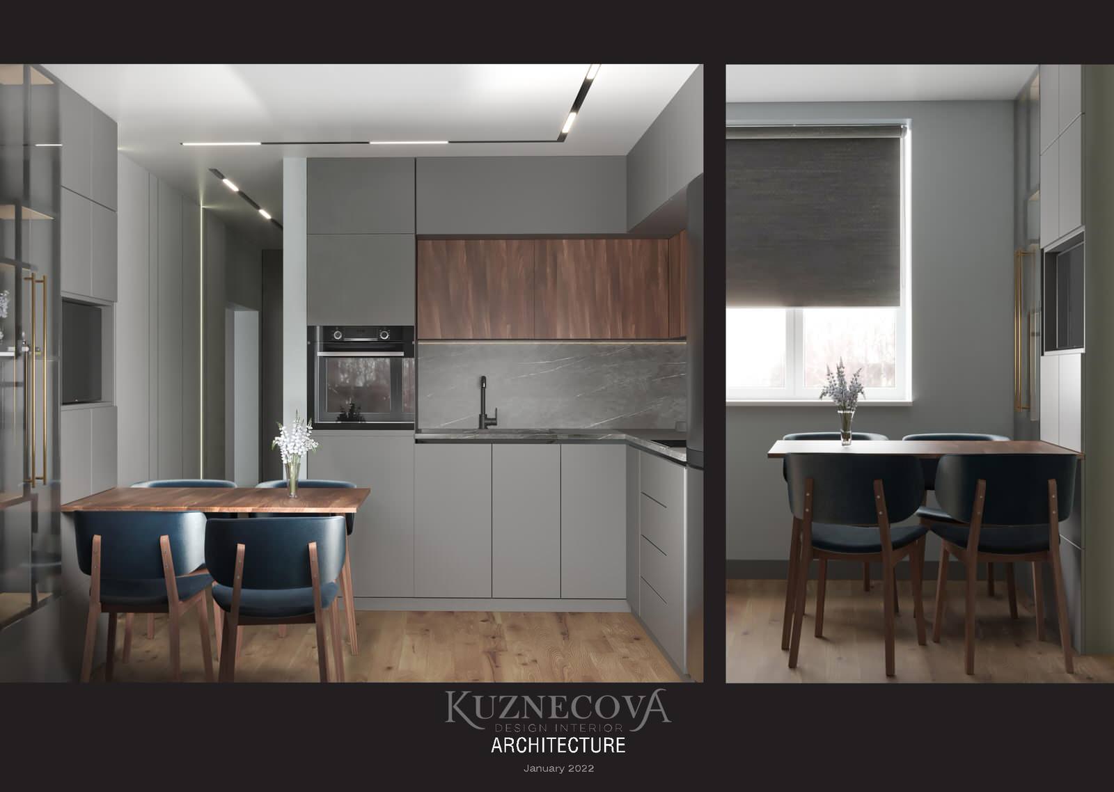 Кухня 10.32 м²