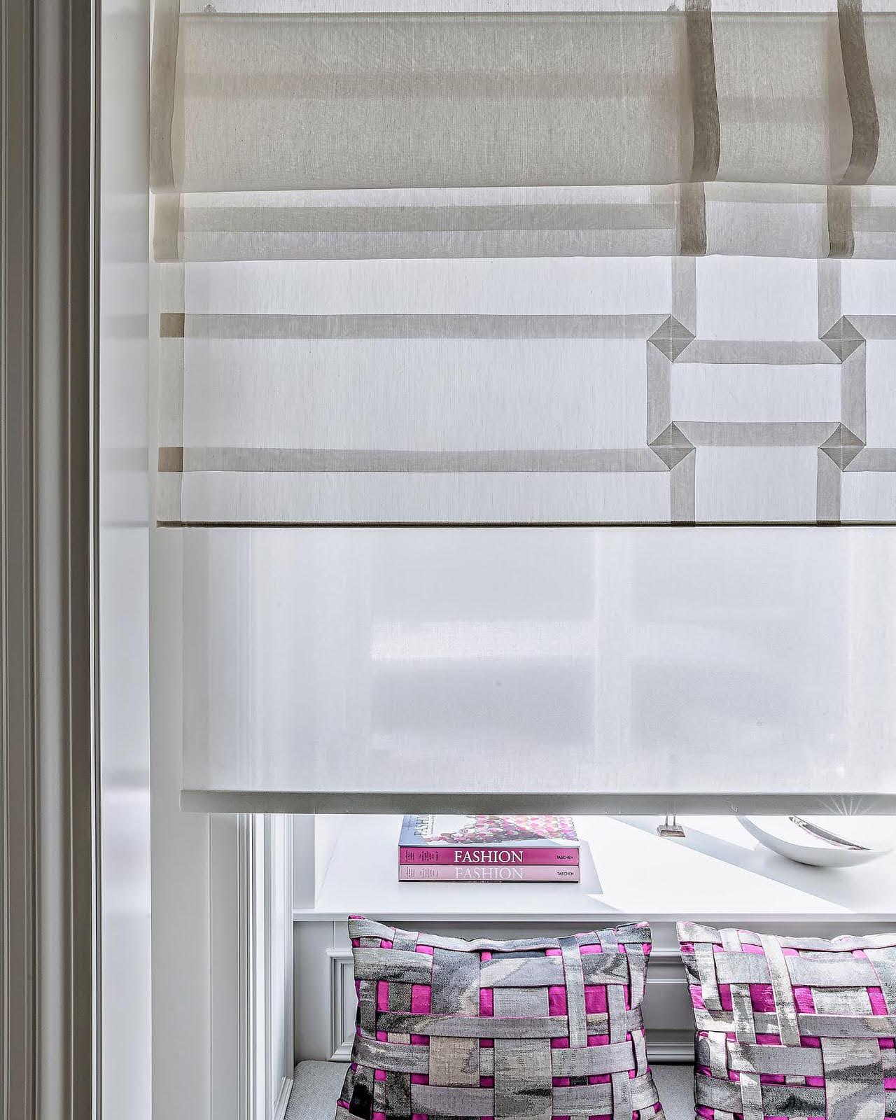 Римская штора для салона штор