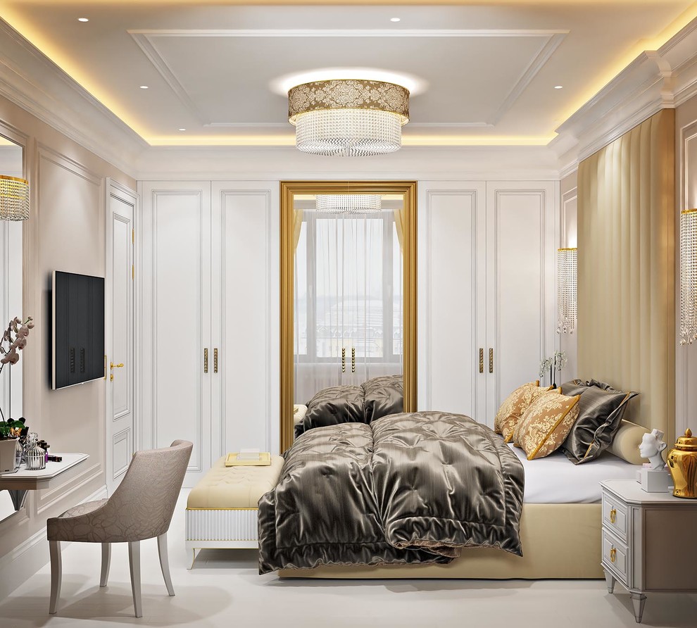 Белое с Золотом