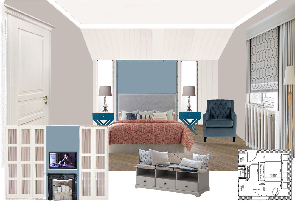 Цветной ручей, Эскизы, коллажи