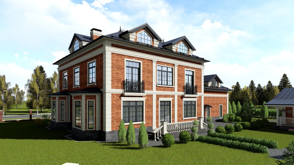 Проект частного дома в Подмосковье