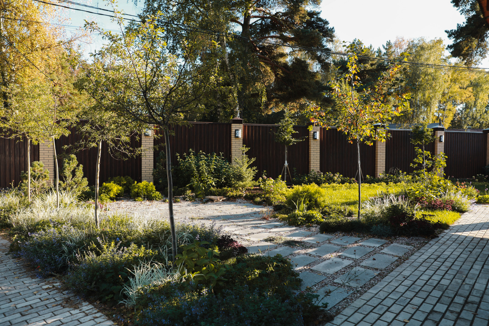 Участок 4 сотки, благоустройство и ландшафт