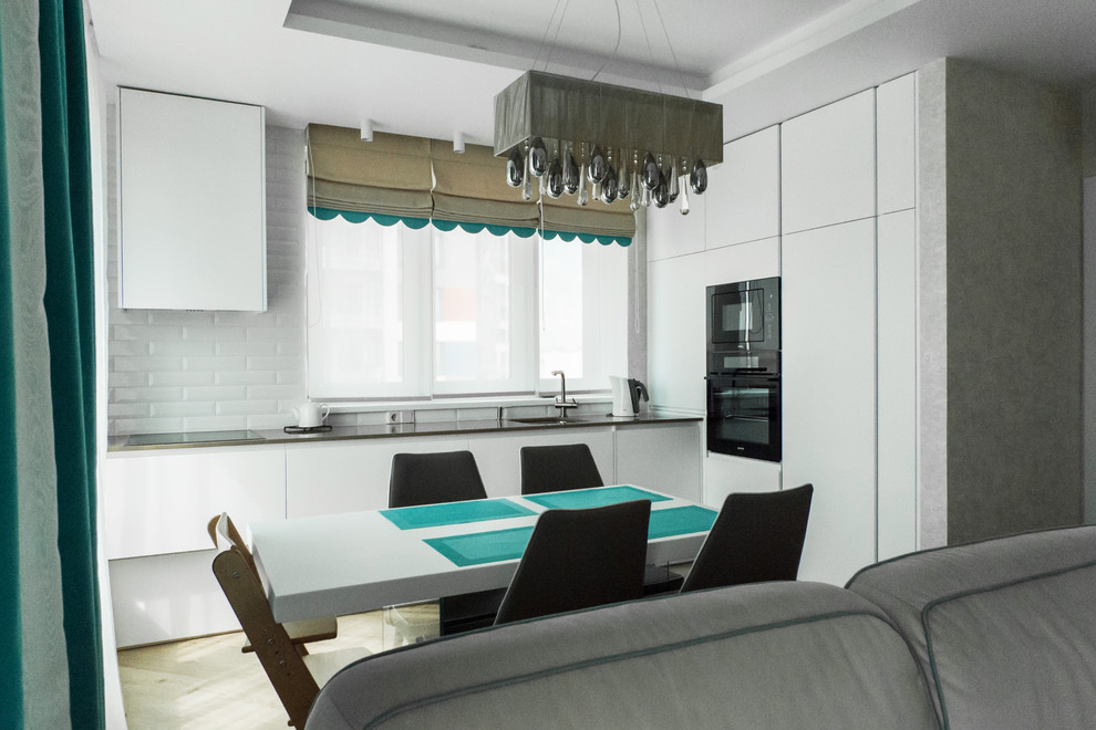 ЖК Легенда на Яхтенной кухня-гостиная