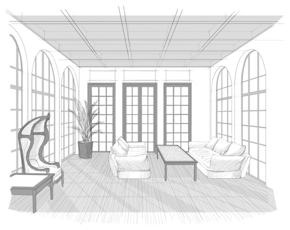 Интерьеры загородного дома. поселок "Павлово".Москва