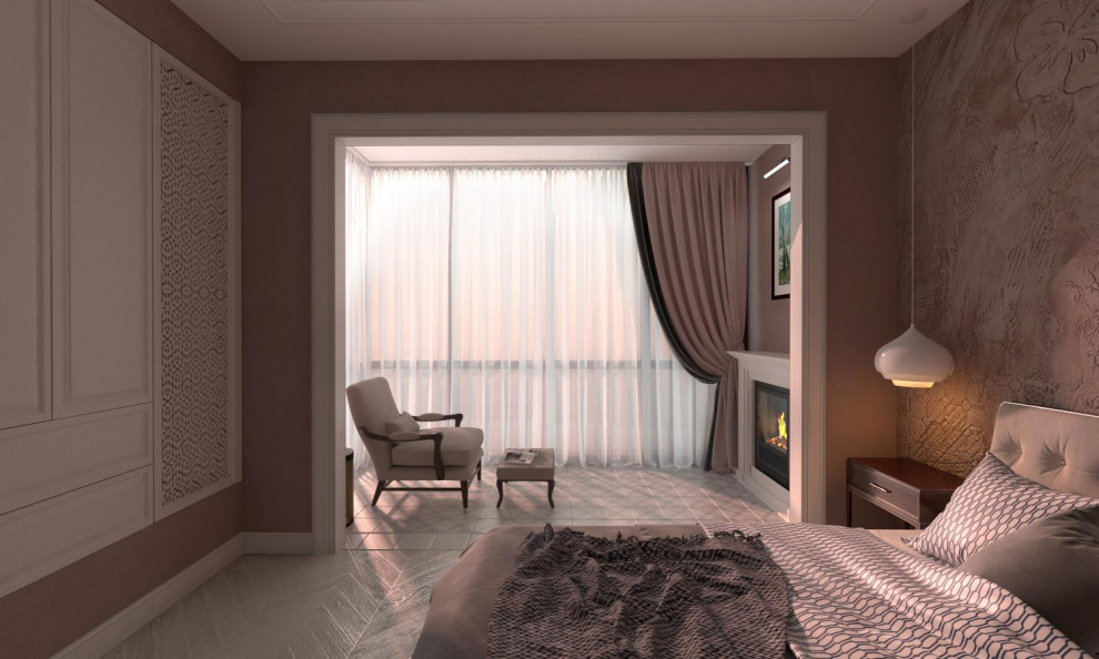 Проект квартиры "Капучино и МОРЕ"