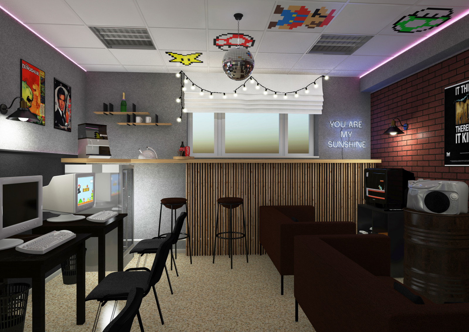 Ретро игровой клуб 90-х/2000-х в Москве