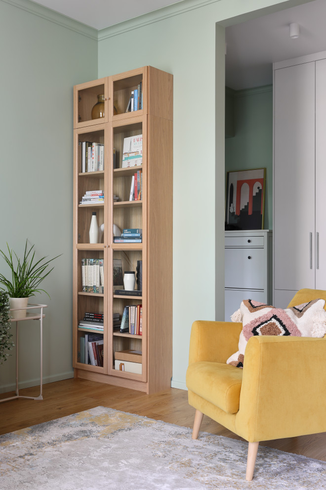 Квартира с мятными стенами