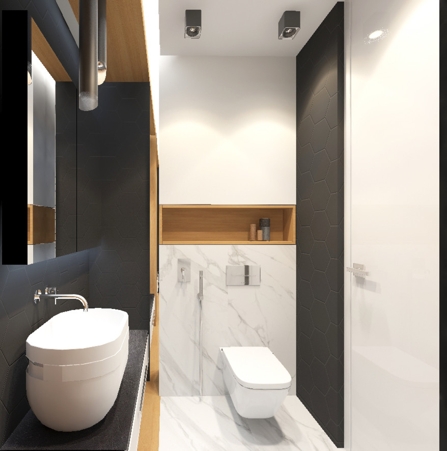 Несколько решений для маленького санузла