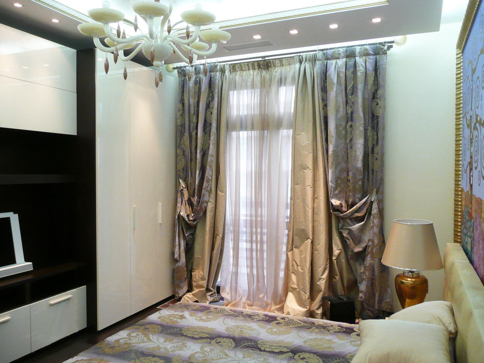 Квартира в современном стиле с элементами ар-деко в Москве