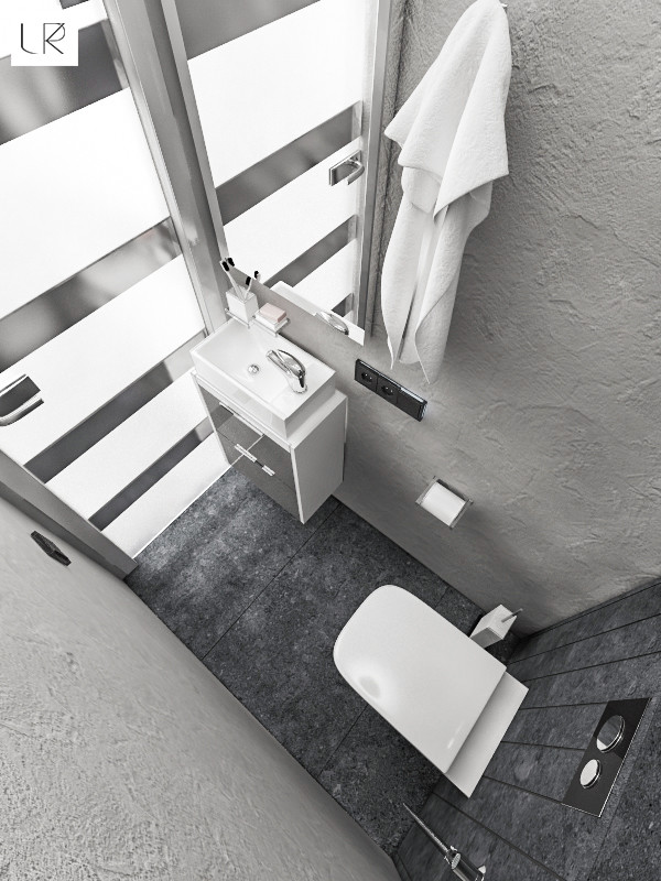 Обложка проекта: Квартира в стиле Hi-tech & Loft для молодого банкира