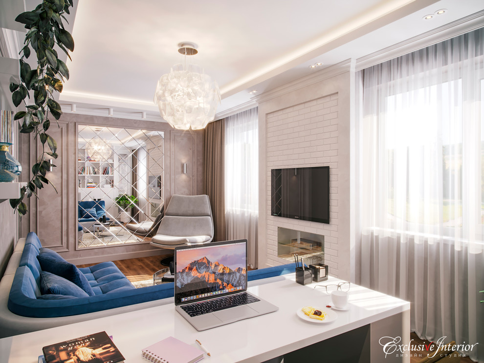 Визуализация гостиной