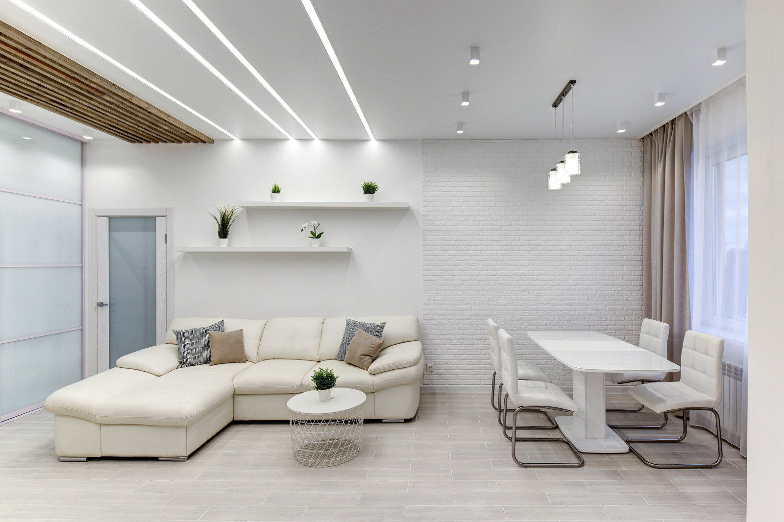 Зона гостиной