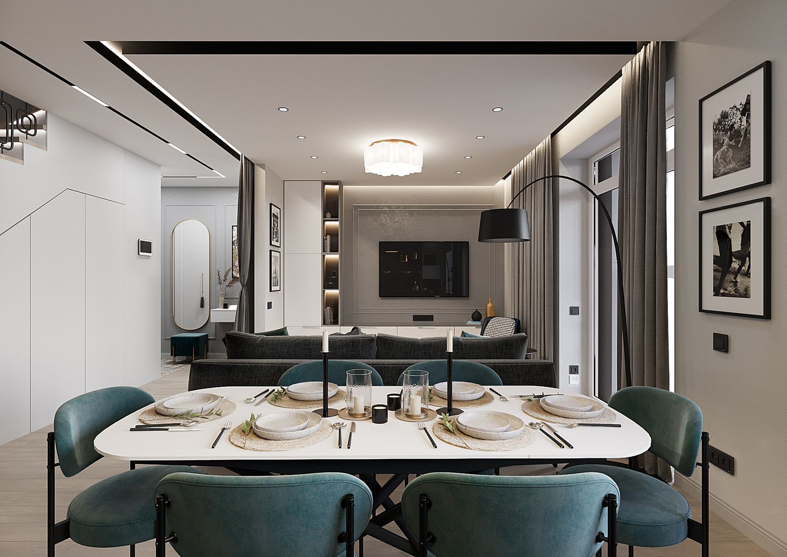 Шикарная квартира в 2 уровня