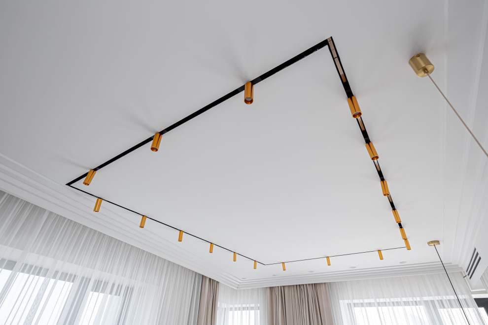 Реализованный дизайн проект четырехкомнатной квартиры 112 кв. м.