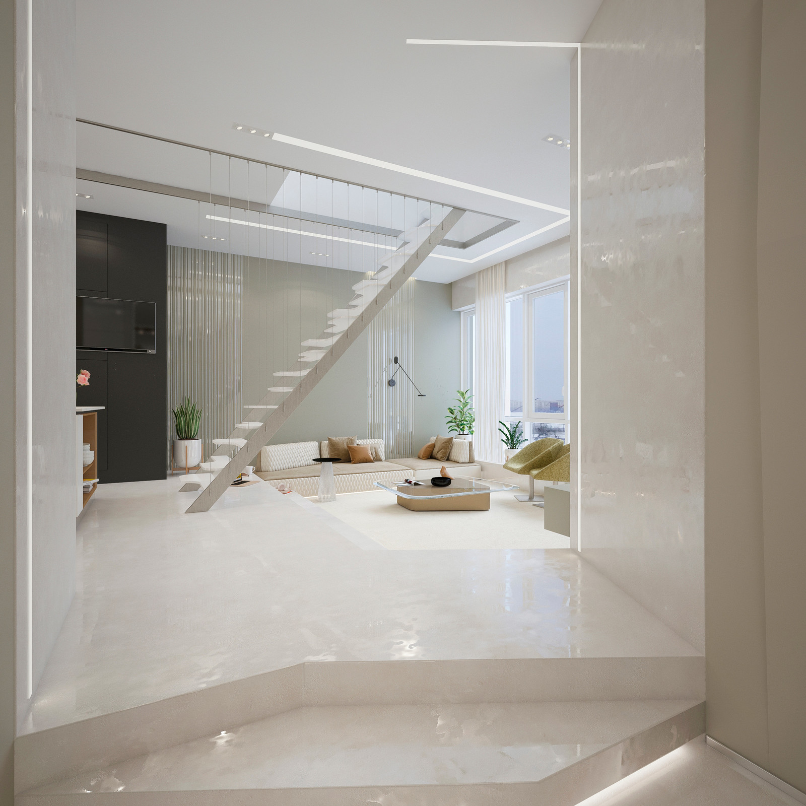 Квартира с выходом на крышу