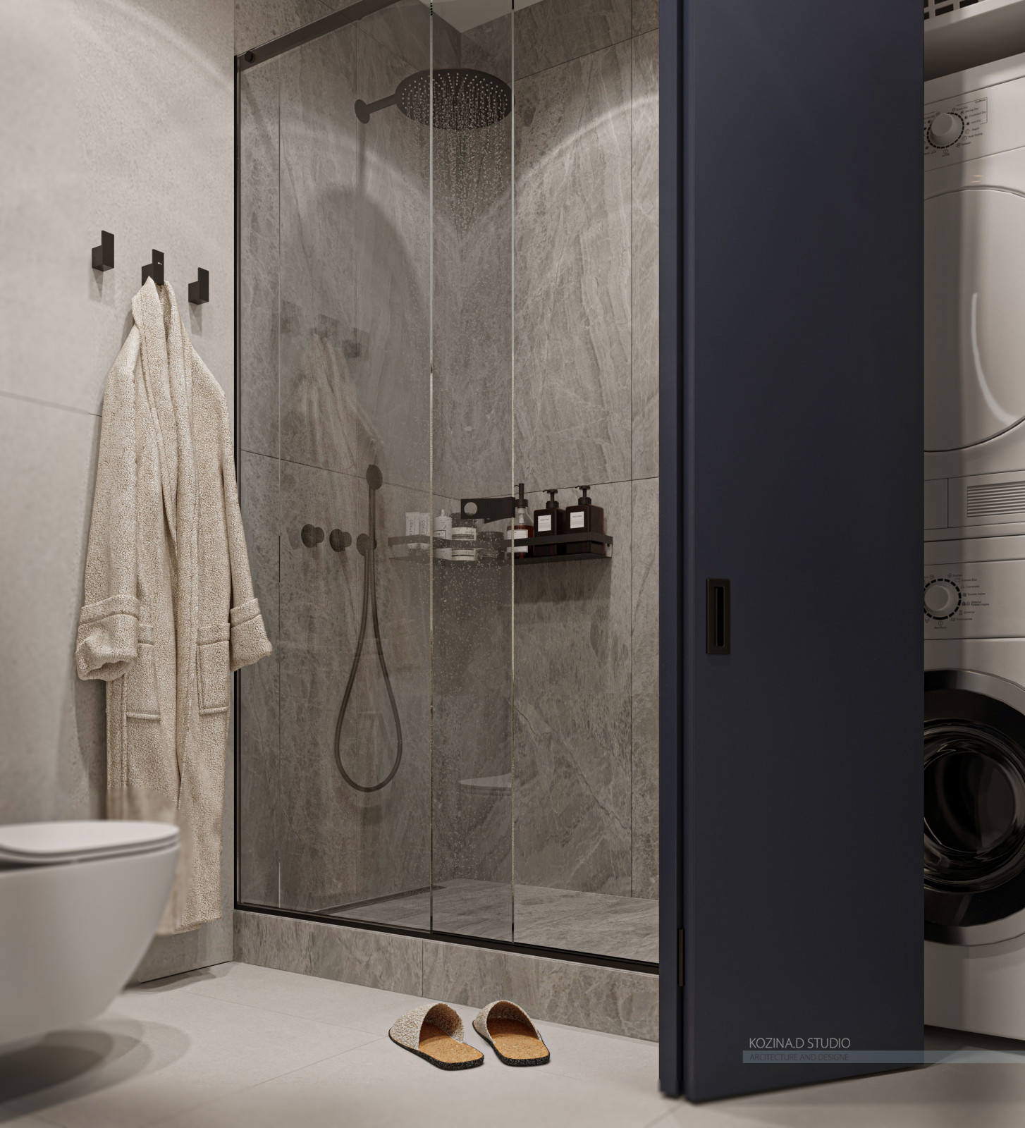 Проект трехкомнатной квариты (82 м²) в Санкт-Петербурге