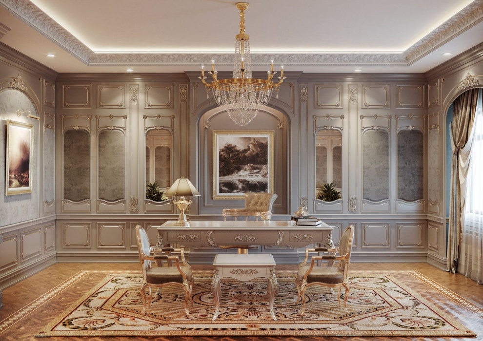 Роскошный интерьер кабинета