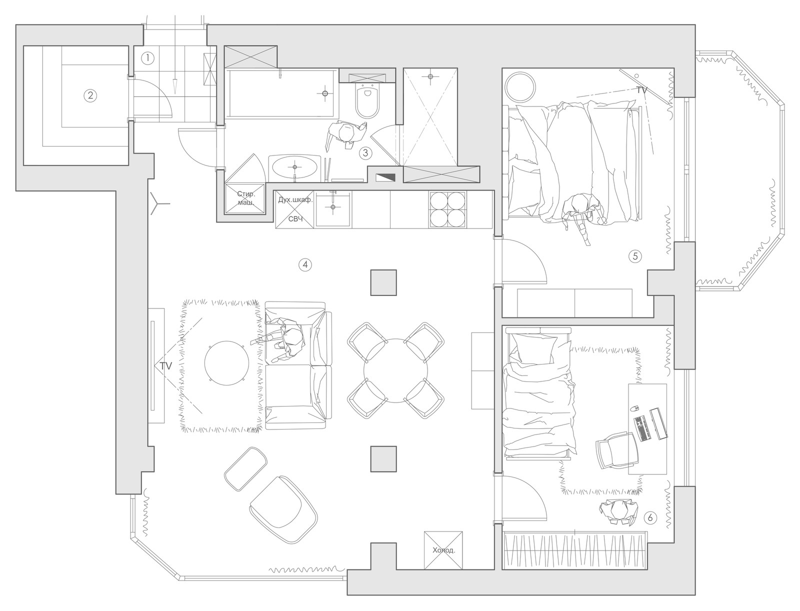 Квартира на Шишкова