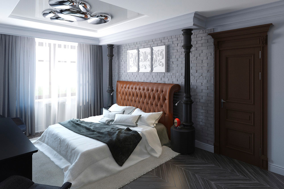 Спальня лофт