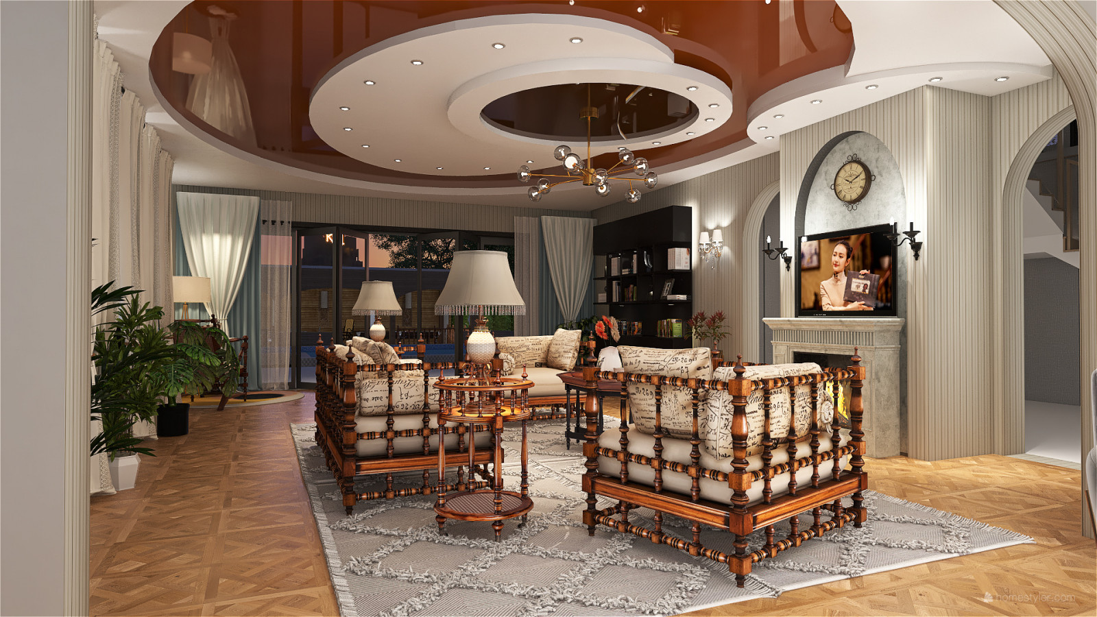 Коттедж 2-эт_ интерьер +экстерьер