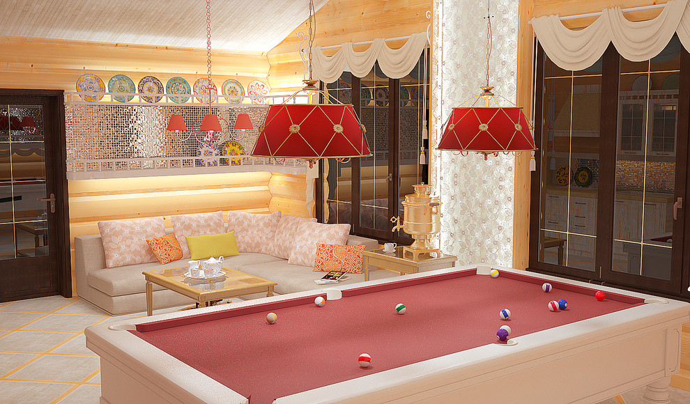 Баня + Бильярд