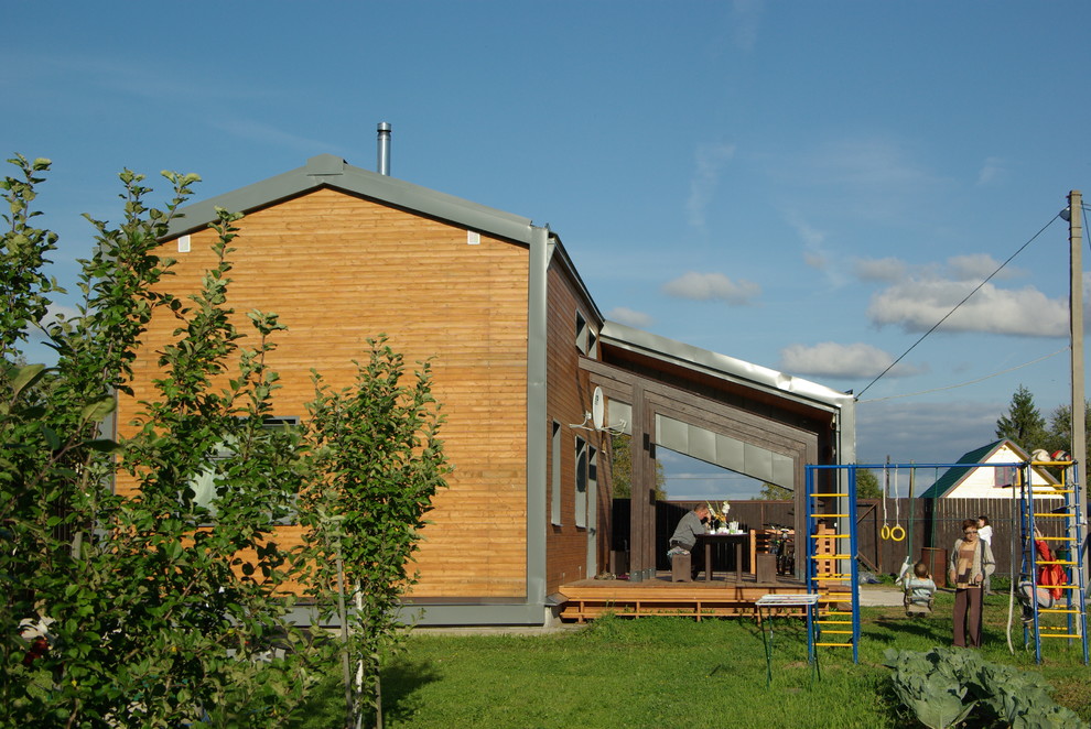 Деревенский дом в современном стиле