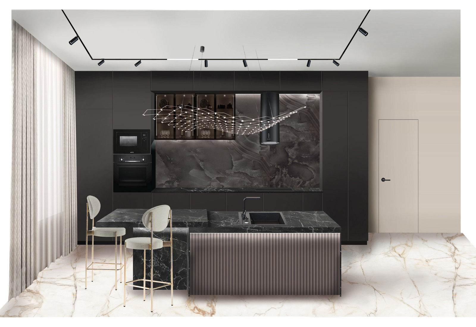 Archirtectural and Interior sketches