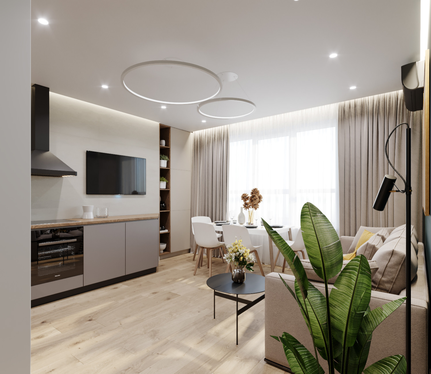 Дизайн- проект Давлеткильдеева 65 кв.м