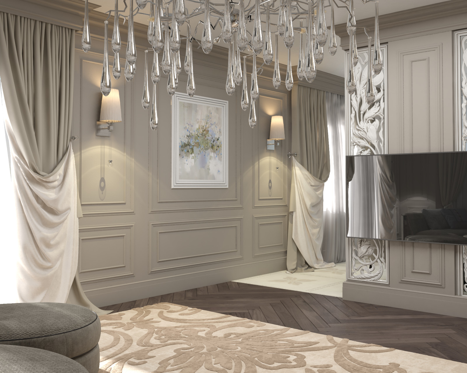 Дом Нагаево гостиная