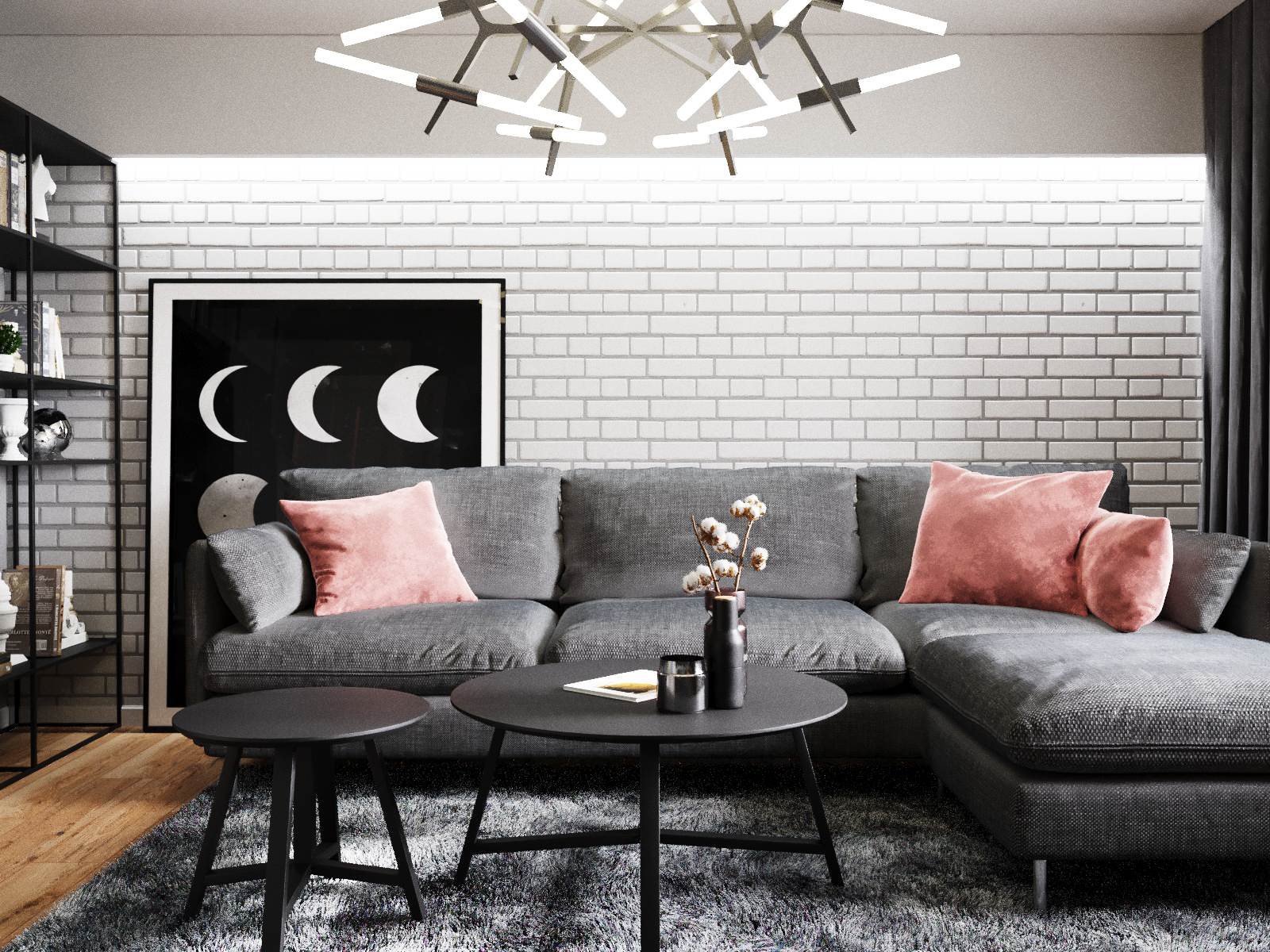 Обложка проекта: Дизайн гостиной в ЖК "Северная мыза"