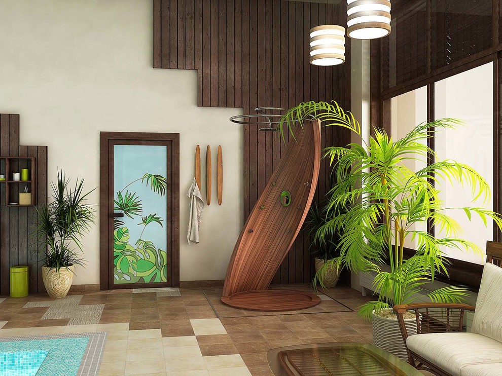 Жилой дом с бассейном 1400 кв.м.