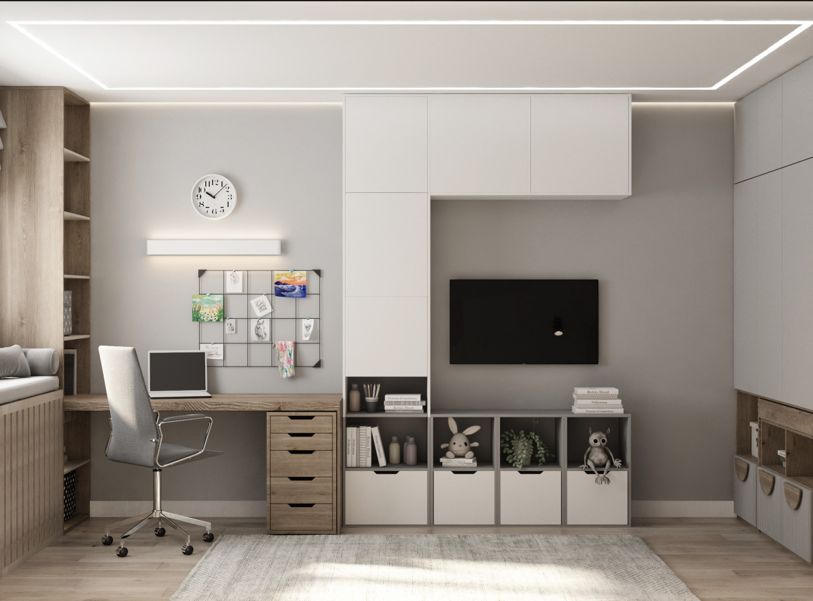 Дизайн-проект квартиры 50 кв.м. Хабаровск