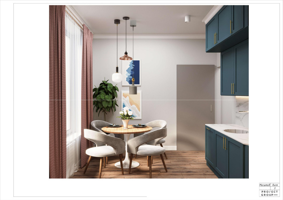 Проект В ЖК Ривер парк 40 м2