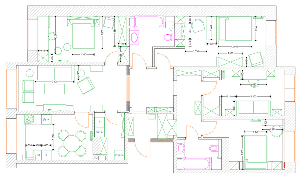 Есть решение: 7 интерьеров кухни 13 кв.м