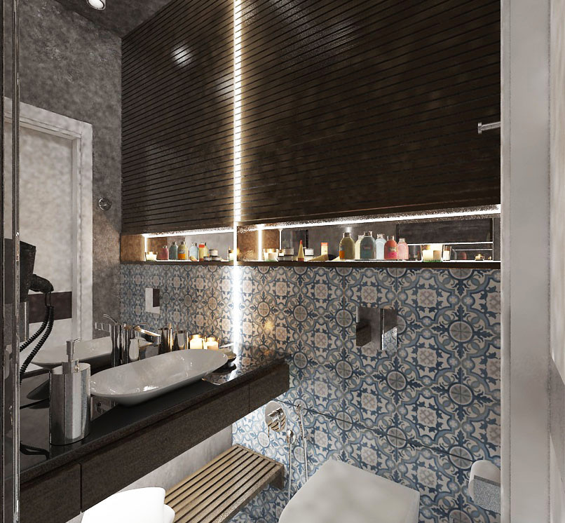 дизайн квартиры 58 кв. г.Москва ЖК Арт