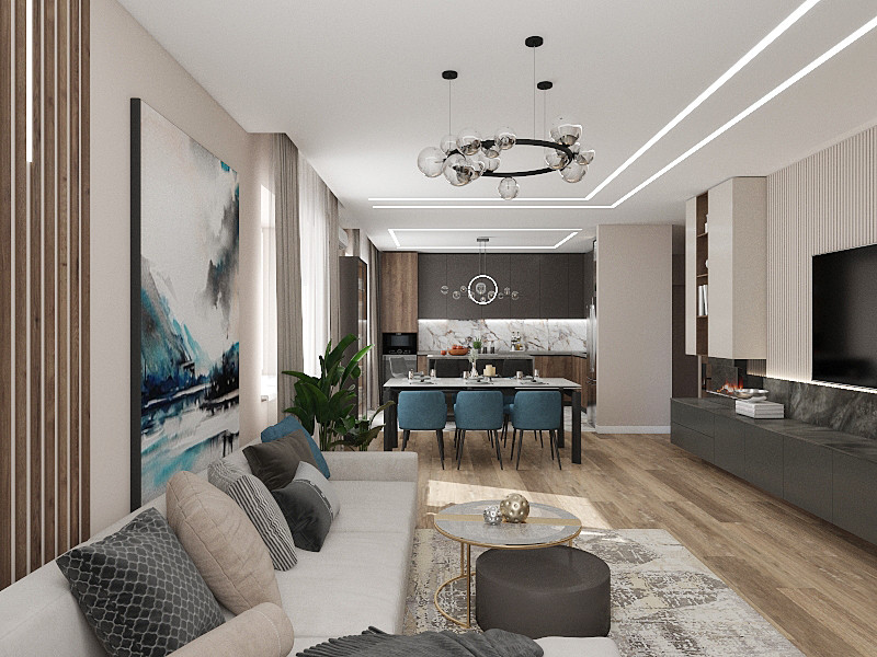 4-комнатная квартира в ЖК "Южный берег"