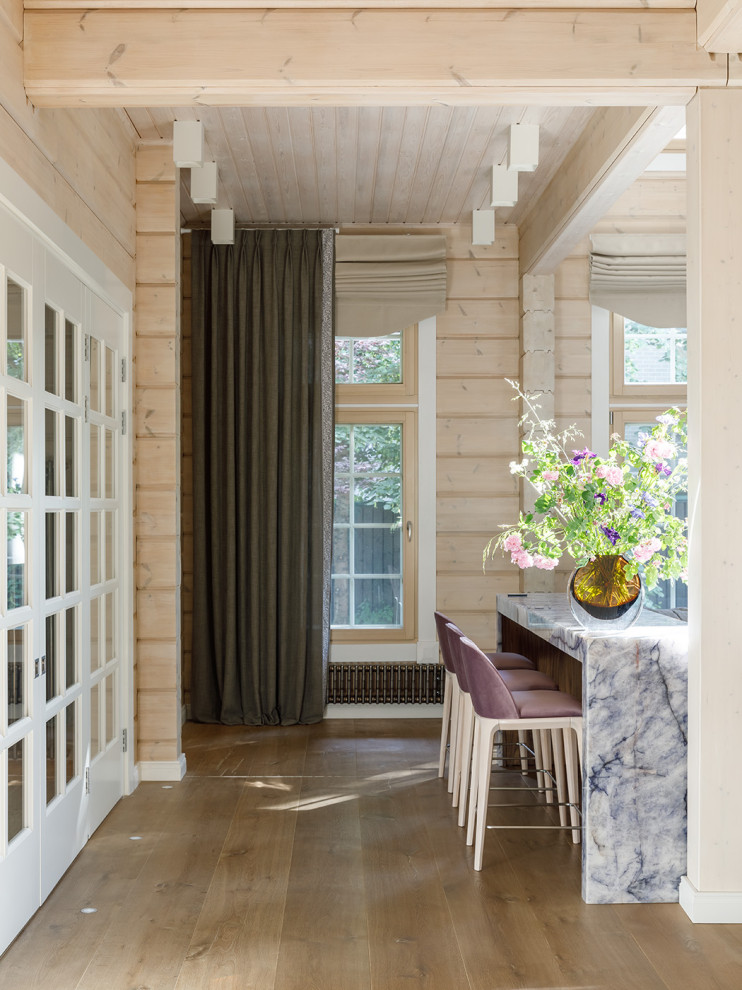 Барная стойка в гостиной