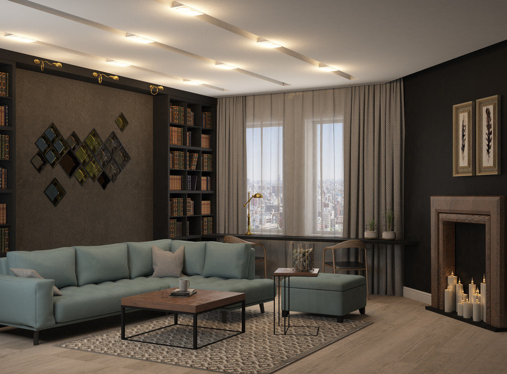 Обложка проекта: Трёхкомнатная квартира, ЖК Дом на Шкиперском, г. Санкт-Петербург