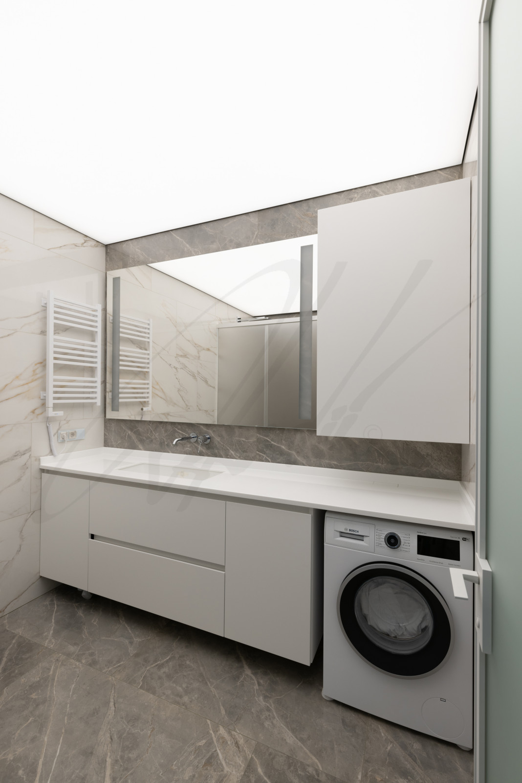 Interior design of Apartment 1481 (shower) by Arkadii Olshevskyi
