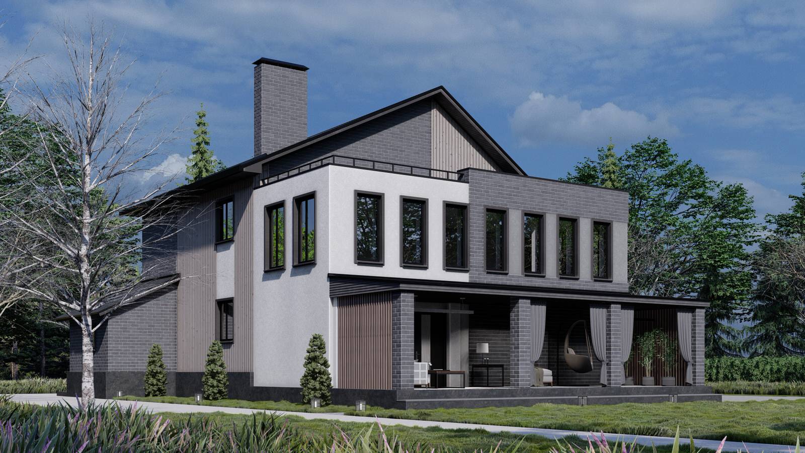 Проект реставрации коттеджа