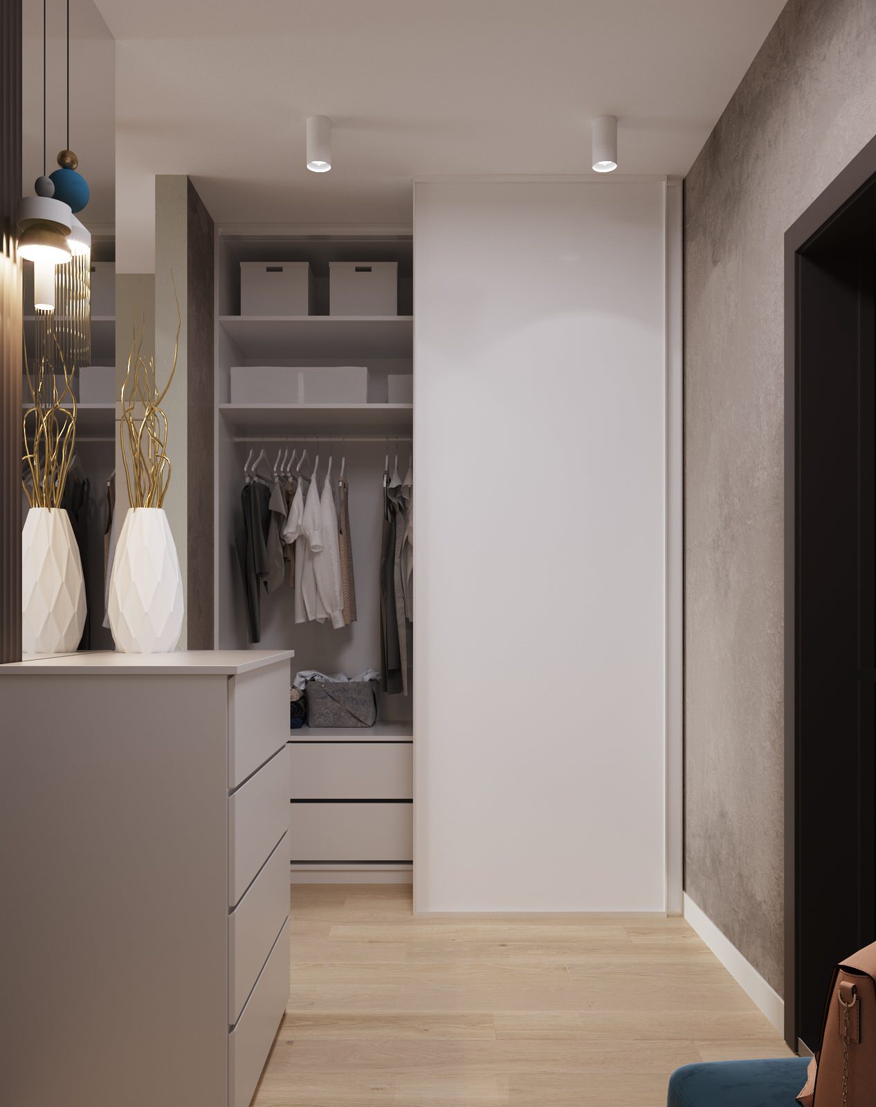 Коридор из проекта "Природные оттенки"