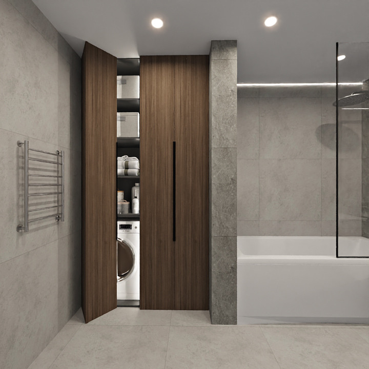 Санузел в современном стиле