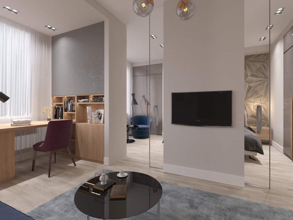 Обложка проекта: Апартаменты 32 м2 в Москве