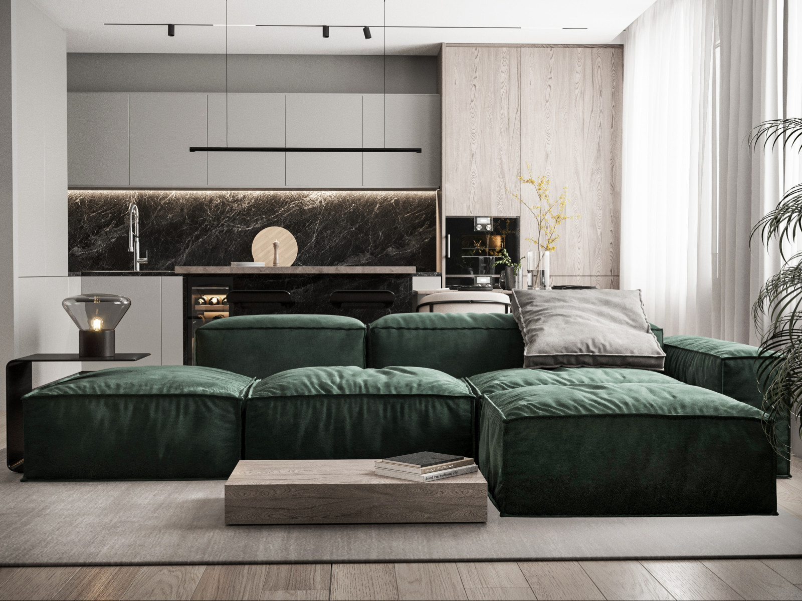 Green accent
