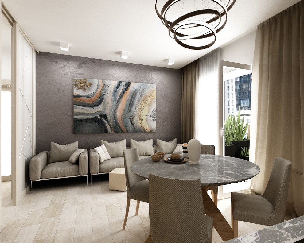 Кухня-гостиная.Вид 2