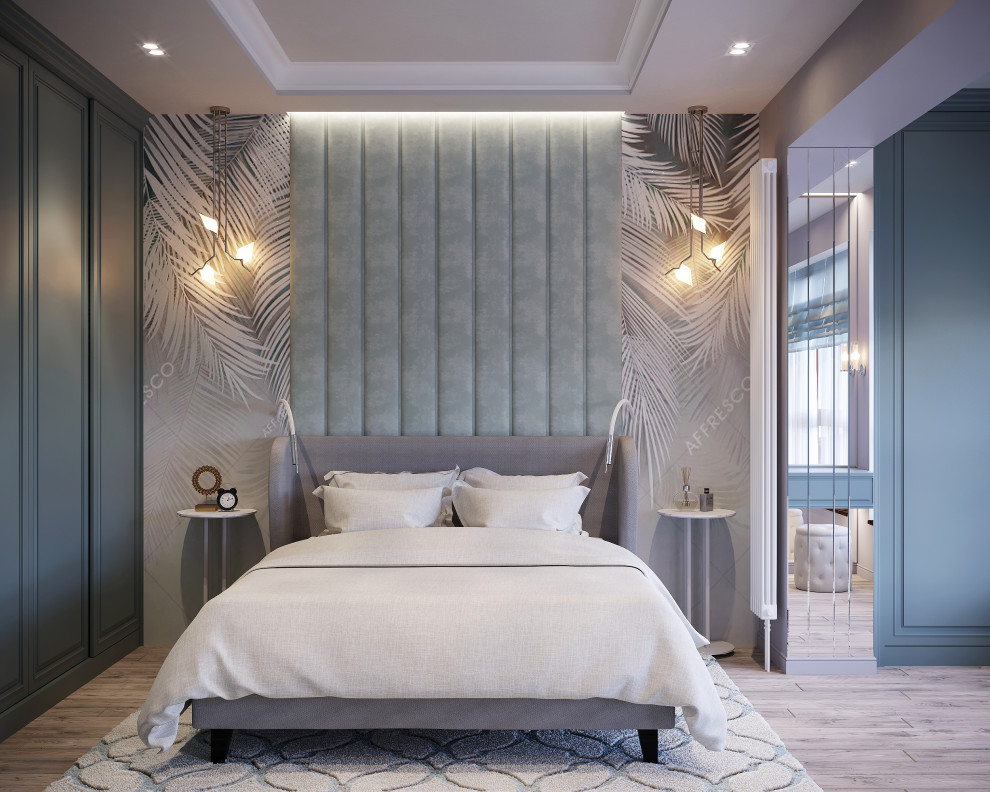 Визуализация (настройка света, материалов) квартиры в Москве.