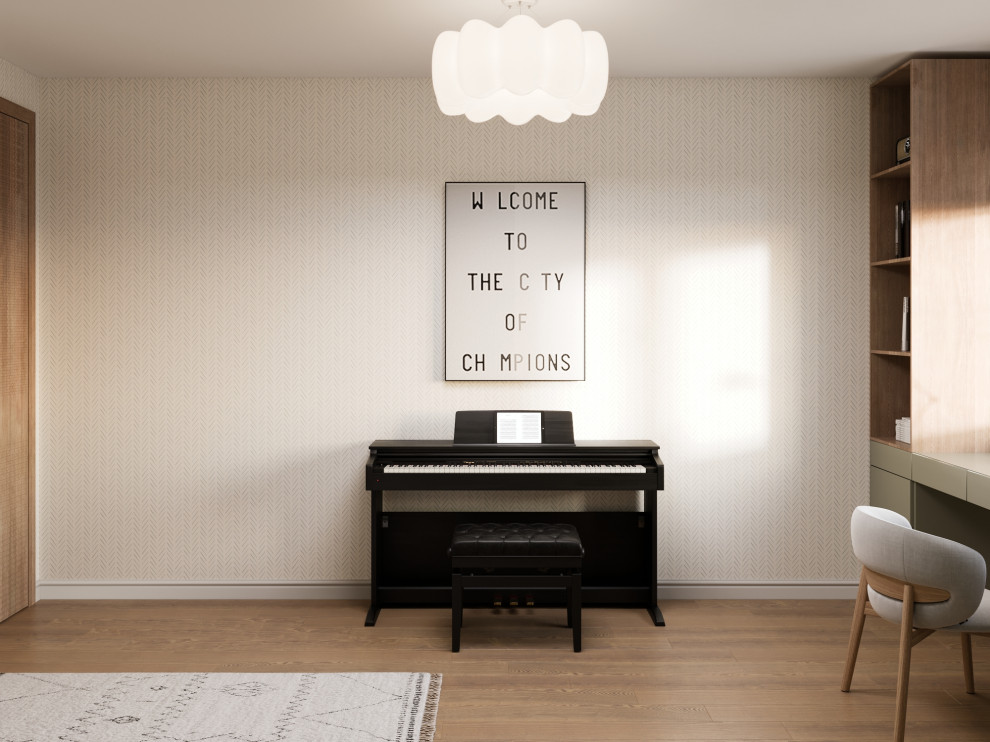 Крылатское, гостевая комната, детская комната, кабинет