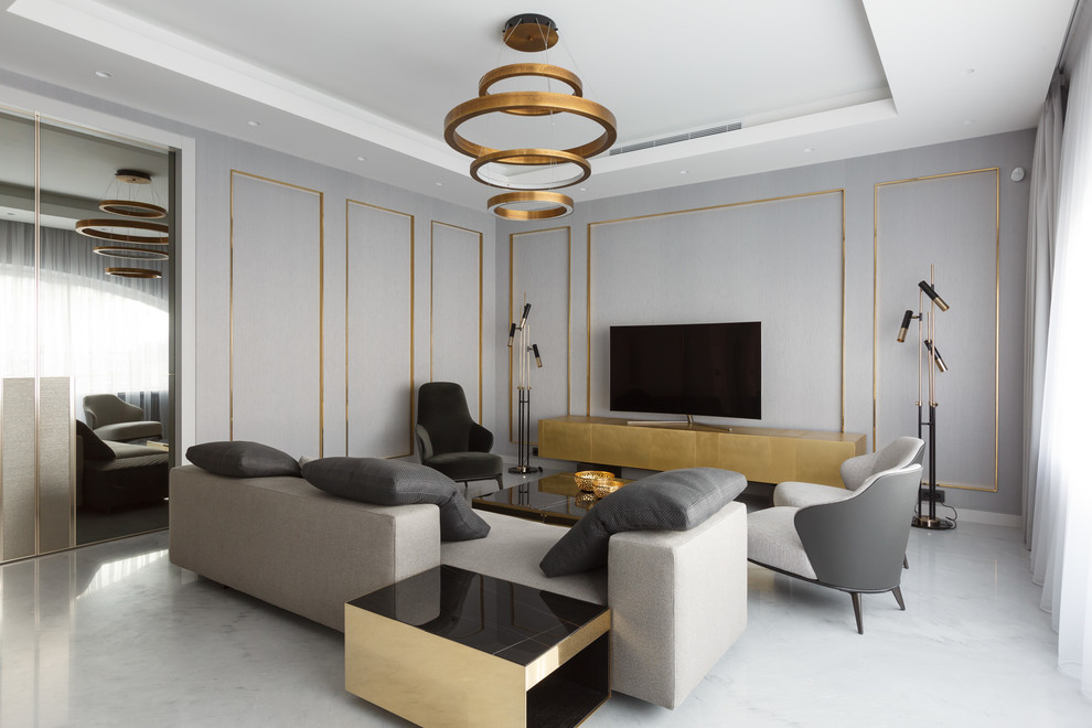 Обложка проекта: Реализованный проект квартиры в Парадном квартале