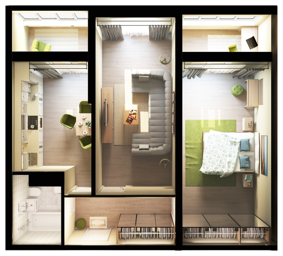 3d планировки квартир